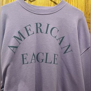 American Eagle Purple Sweatshirt